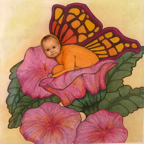 Baby Angel  by Tracey Farrell
