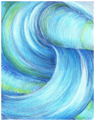 Chakra Blue by Tracey Farrell
