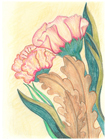 Oakleaf Flower I by Tracey Farrell