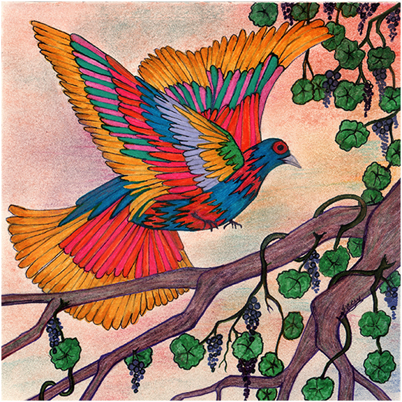 Bird Of Paradise #14 by Tracey Farrell Bird Of Paradise #14 by Tracey Farrell