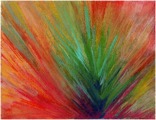 Crystaline Explosion by Tracey Farrell